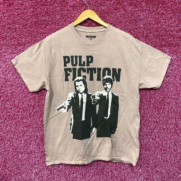 Pulp Fiction Vincent & Jules Quentin Tarantino Movie Tee Large - Picture 1 of 4